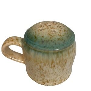 Beaumont Maryland Pottery Shaker Glossy Glazed Stoneware Marked Signed 2017